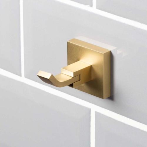 Bristan Square Hook Brushed Brass SQ HOOK BB